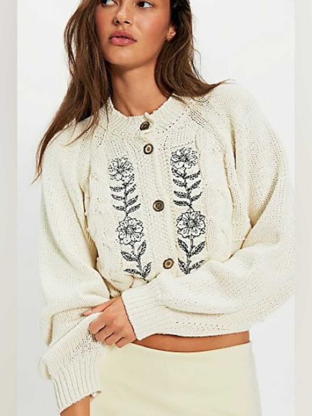 We The Free On The Edge Cardi